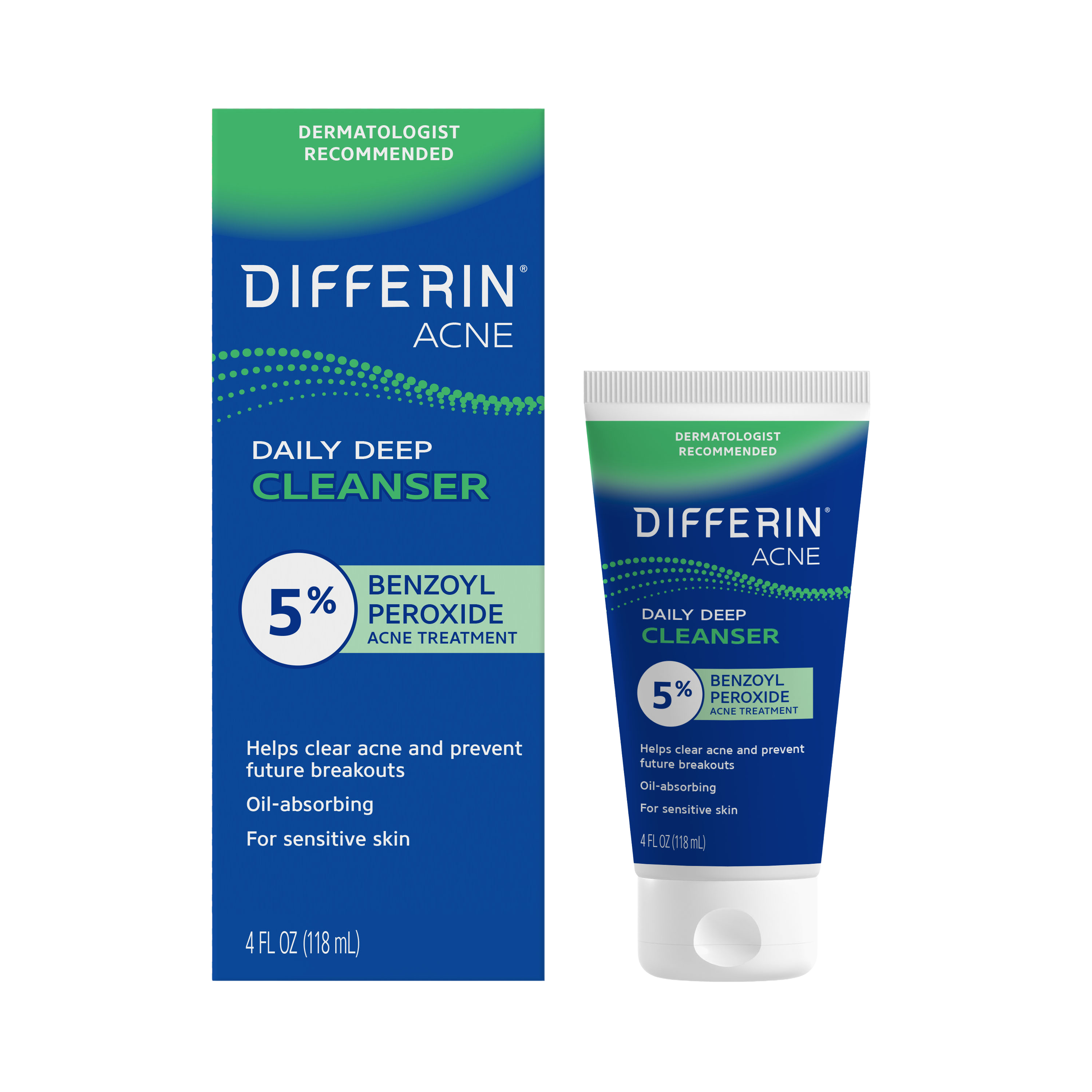5% Benzoyl Peroxide Daily Deep Cleanser
