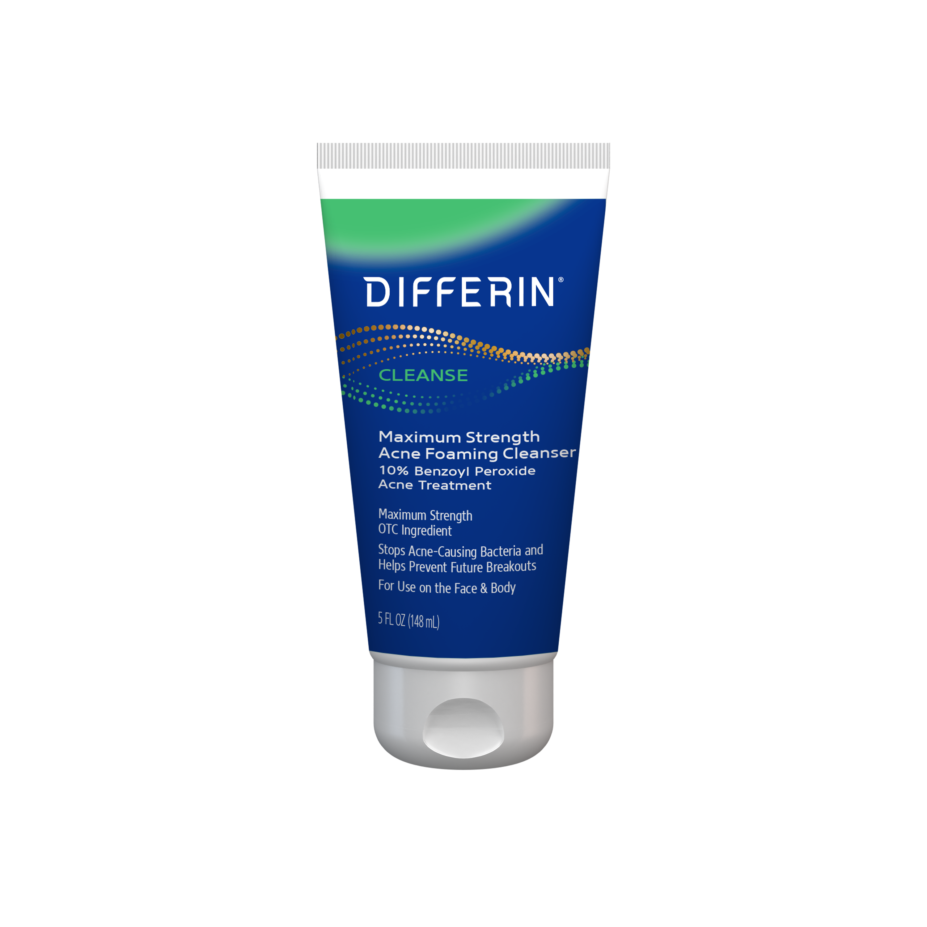 10% Benzoyl Peroxide Maximum Strength Acne Foaming Cleanser