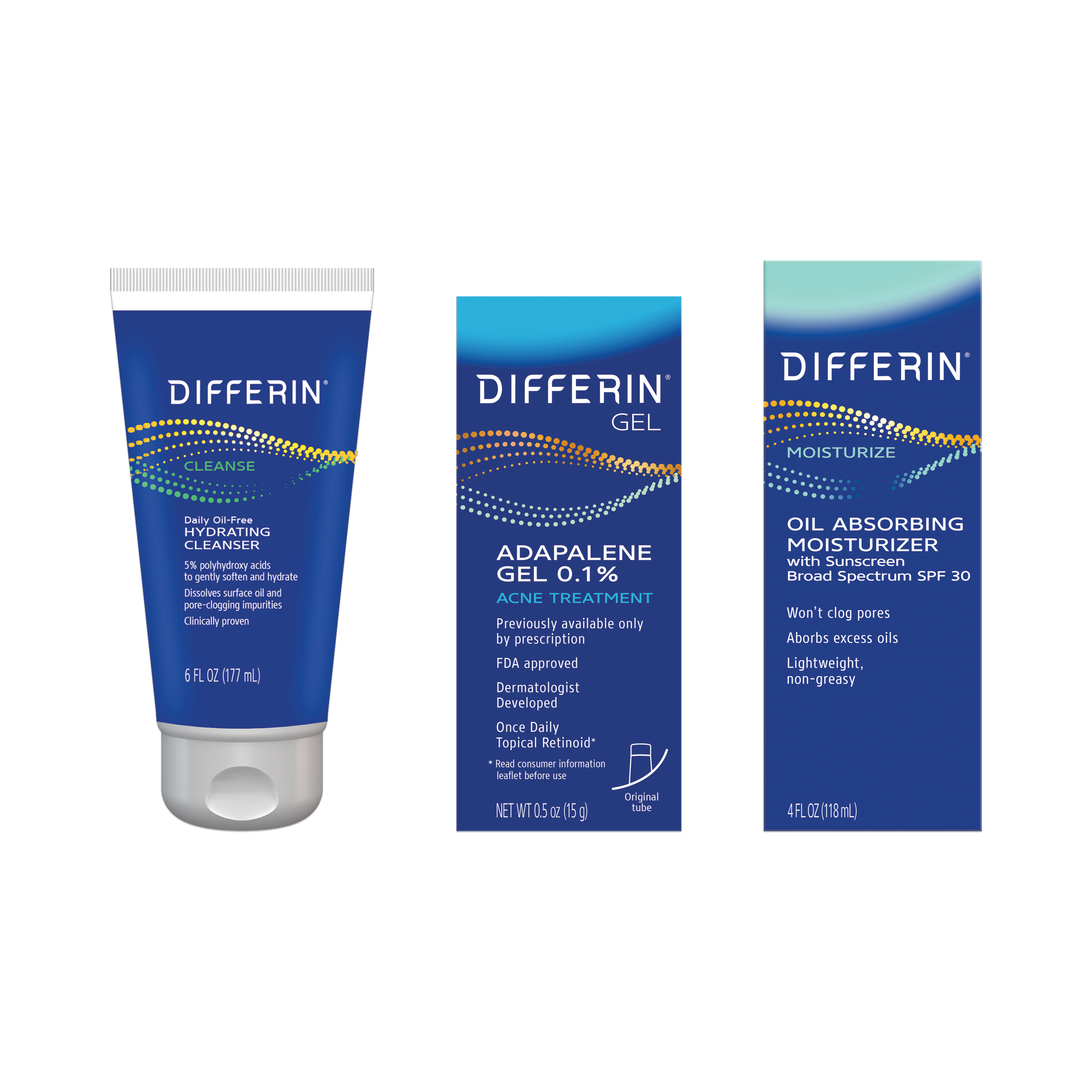 3-Piece Acne Regimen Kit