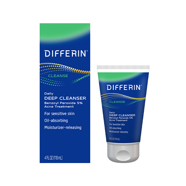 Daily Deep Facial Cleanser Acne Treatment