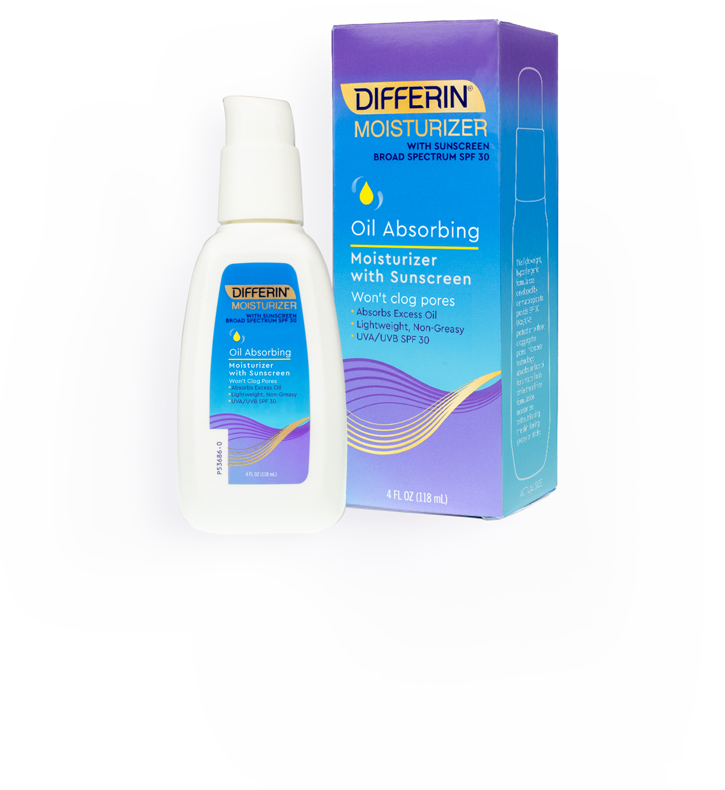 Differin Oil Absorbing Moisturizer: provides daily sun protection, soothes skin from drying effects of some acne treatments.