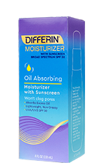 Differin Oil Absorbing Facial Moisturizer with SPF 30